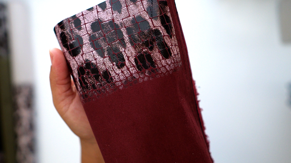 Thumbnail: Suede Gradient Snake Collection