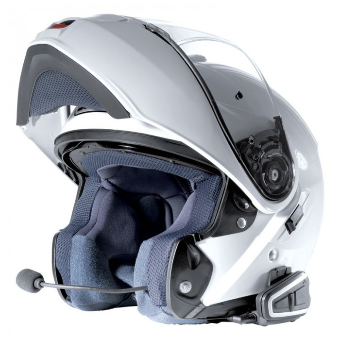 Capacete Shark com intercomunicador