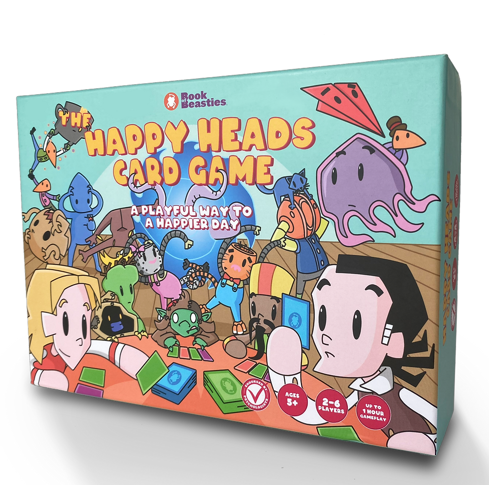 The Happy Heads Card Game Box