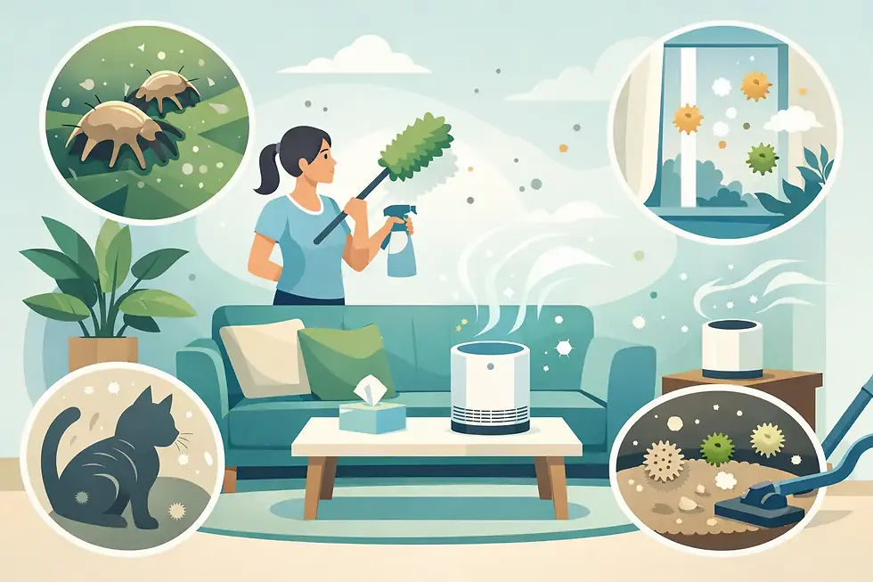 How to Reduce Indoor Allergens in Your Home
