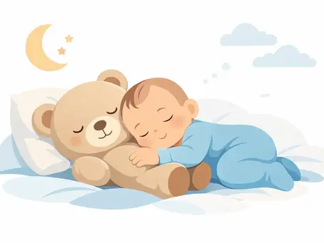 Dürfen Babys an Stofftieren schlafen?