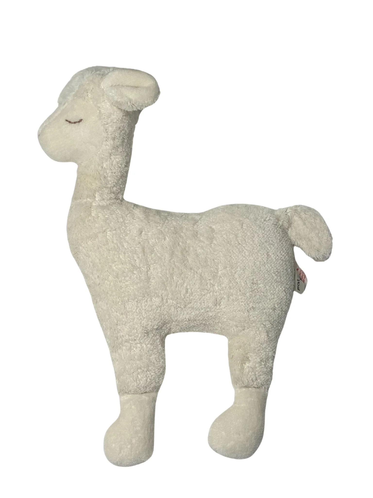 Alpaka Kuscheltier – 25 Cm Groß, Weiches Plüschtier Aus Lockigem Plüsch, Perfekt Für Kinder & Sammler (weiß)