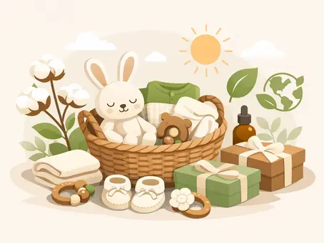 Babygeschenk aus Bio-Baumwolle wählen