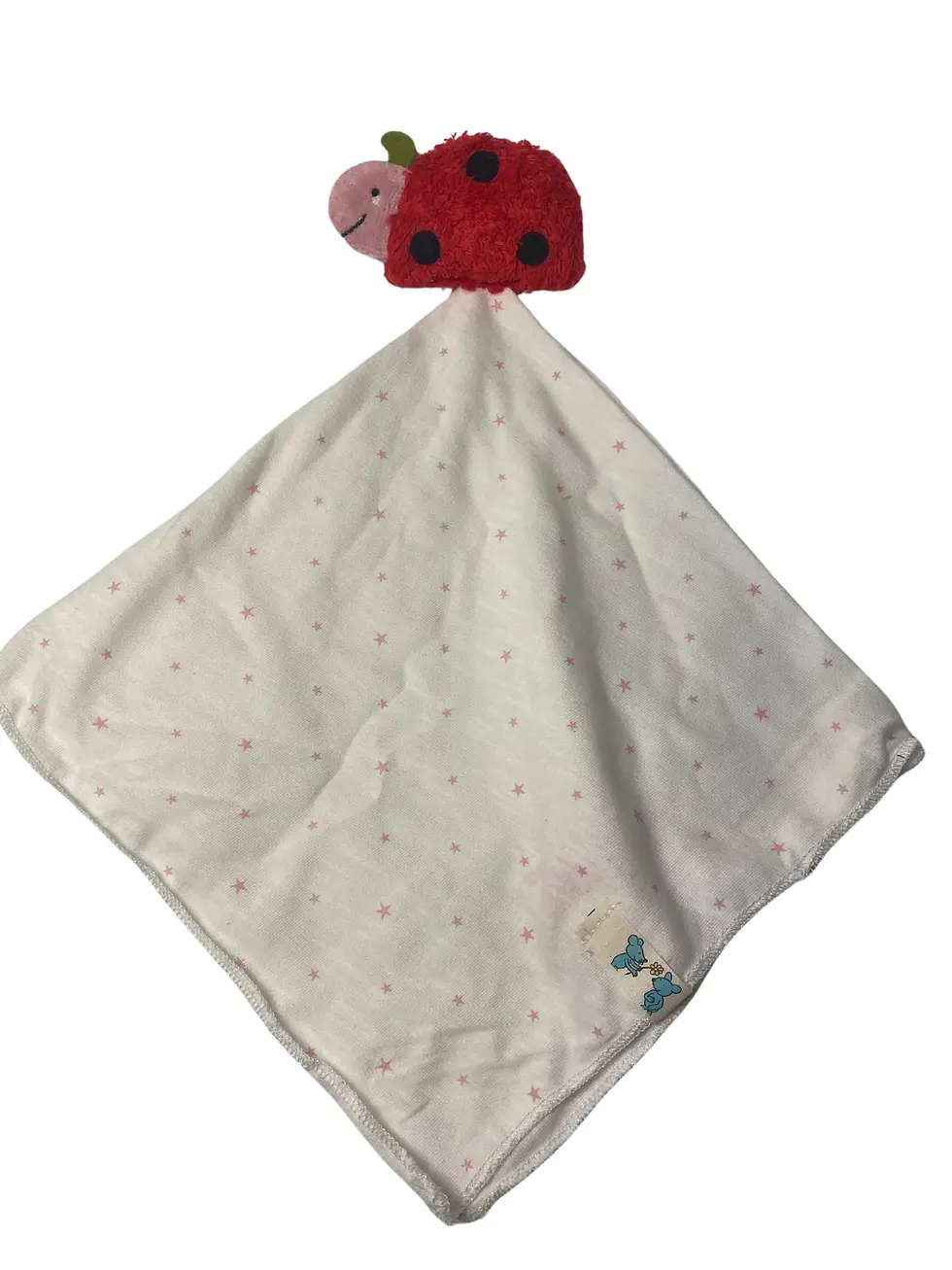 Miniaturbild: personalisiertes Schnuffeltuch Jersey Marienkäfer für Babys