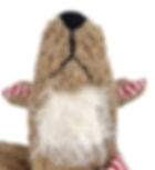 Bio-Kuschelkissen Ziege beige und Kuscheltier für Babys