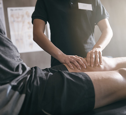 Physiotherapy Session Closeup