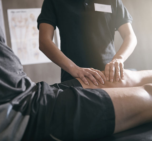 Physiotherapy Session Closeup