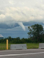 Funnel cloud spotted near Tisdale