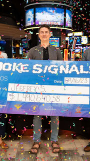 SIGA announces that the Smoke Signals jackpot was won for more than $1.4 million.