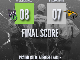 Swift Current Wolverines end the Prince Albert Predators 1,099 day win streak with seconds left in the game.