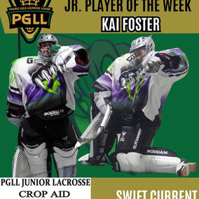 Swift Current Wolverines Kai Foster named Crop Aid Nutrition PGLL Junior Player of the Week