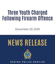 Three Youth Charged Following Firearm Offence