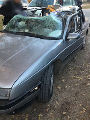 Impaired Driver collides with semi near Glaslyn