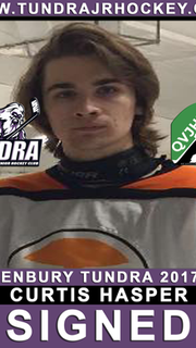 PLAYER SIGNING: Hasper signs with Tundra