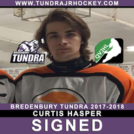 PLAYER SIGNING: Hasper signs with Tundra