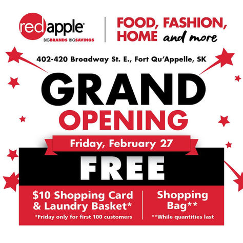 Red Apple in Fort Qu’Appelle Celebrates Grand Opening