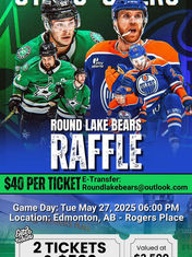 NHL Western Conference Final Tickets up for grabs in Round Lake Bears Raffle