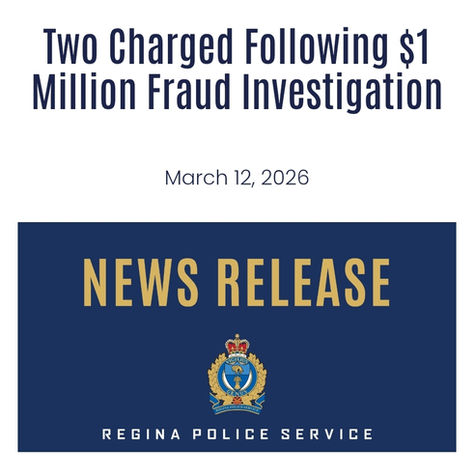 Two people charged following an investigation into a local business fraud that totalled more than one million dollars.