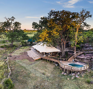 Five Star Luxury Tented Safari Camp in Hwange National park