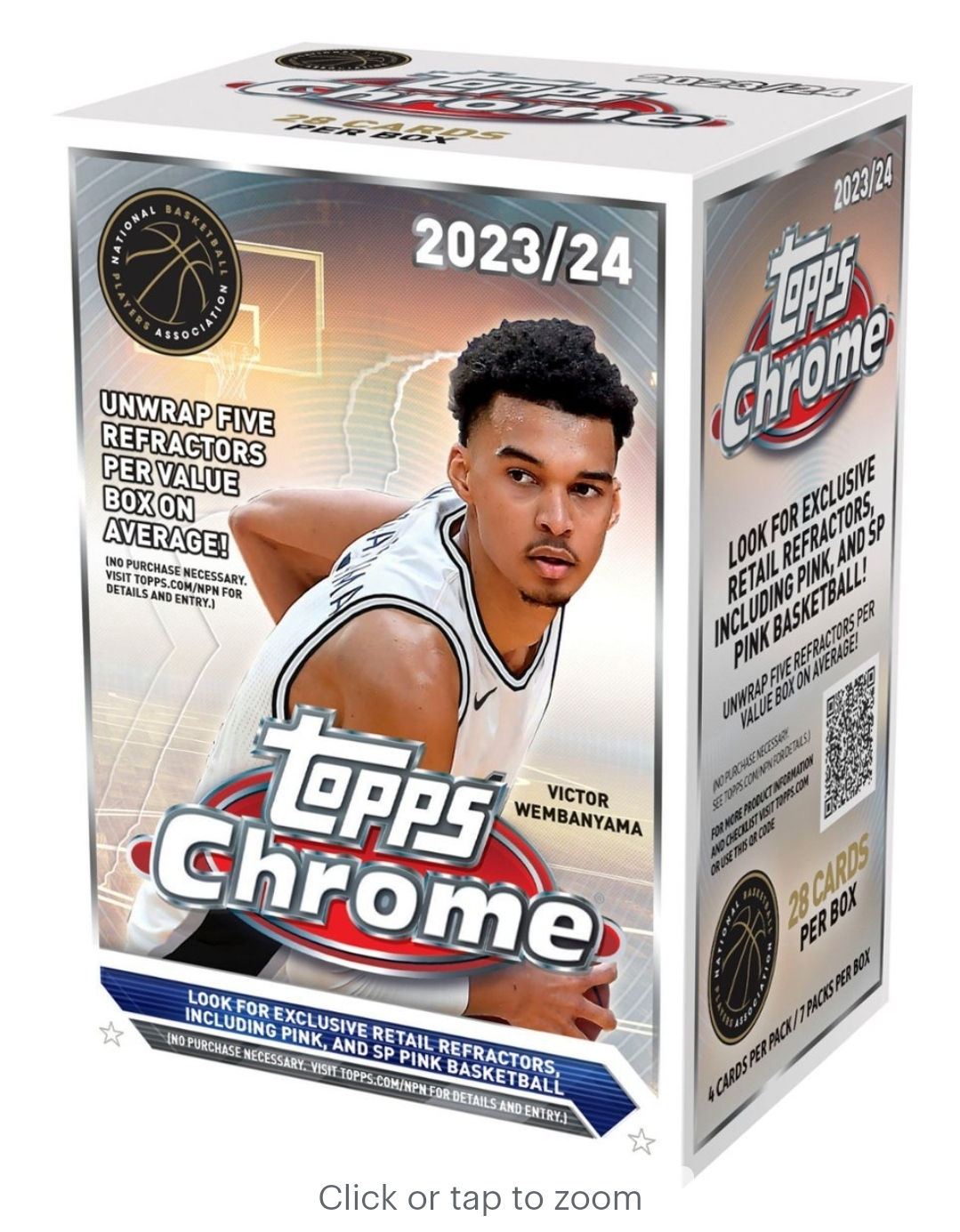 2023-24 Topps Chrome Basketball Blaster Box