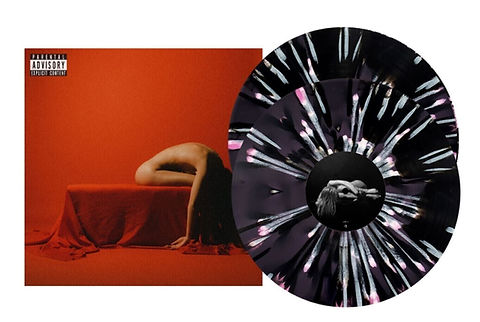 Bad Omens - The Death of Peace of Mind Vinyl Black White Splatter
