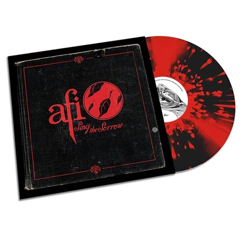 AFI Sing The Sorrow 20th Anniversary Red Black Pinwheel 2 LP Vinyl