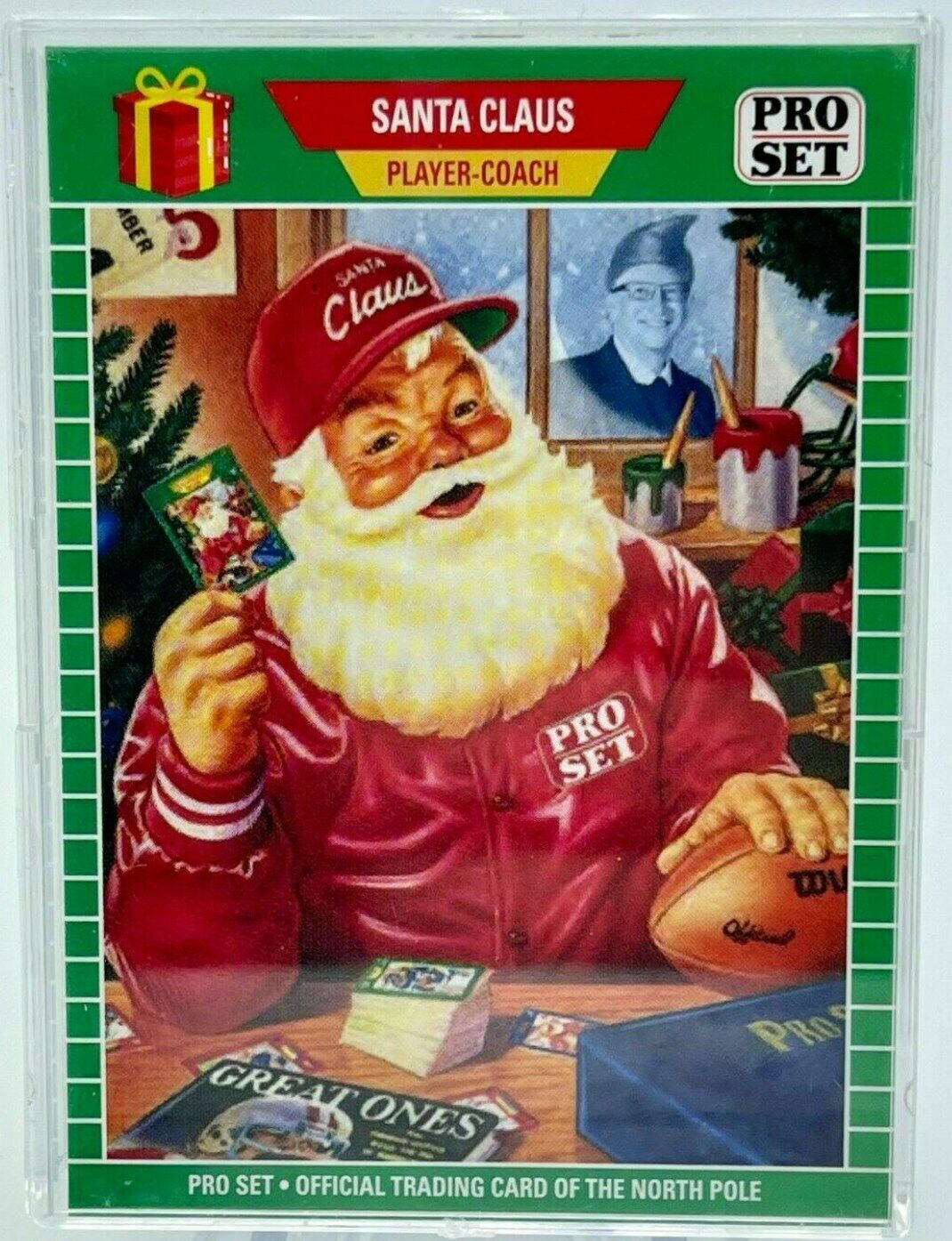 Leaf 2021 Pro Set Christmas Santa Claus 10 Card Set Limited /1000