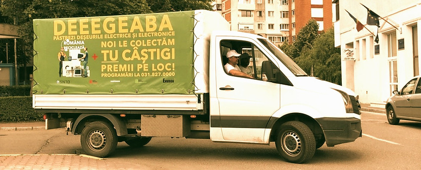 masina colectare deseuri electrice