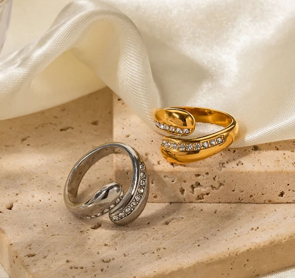 Double Water Droplets Ring