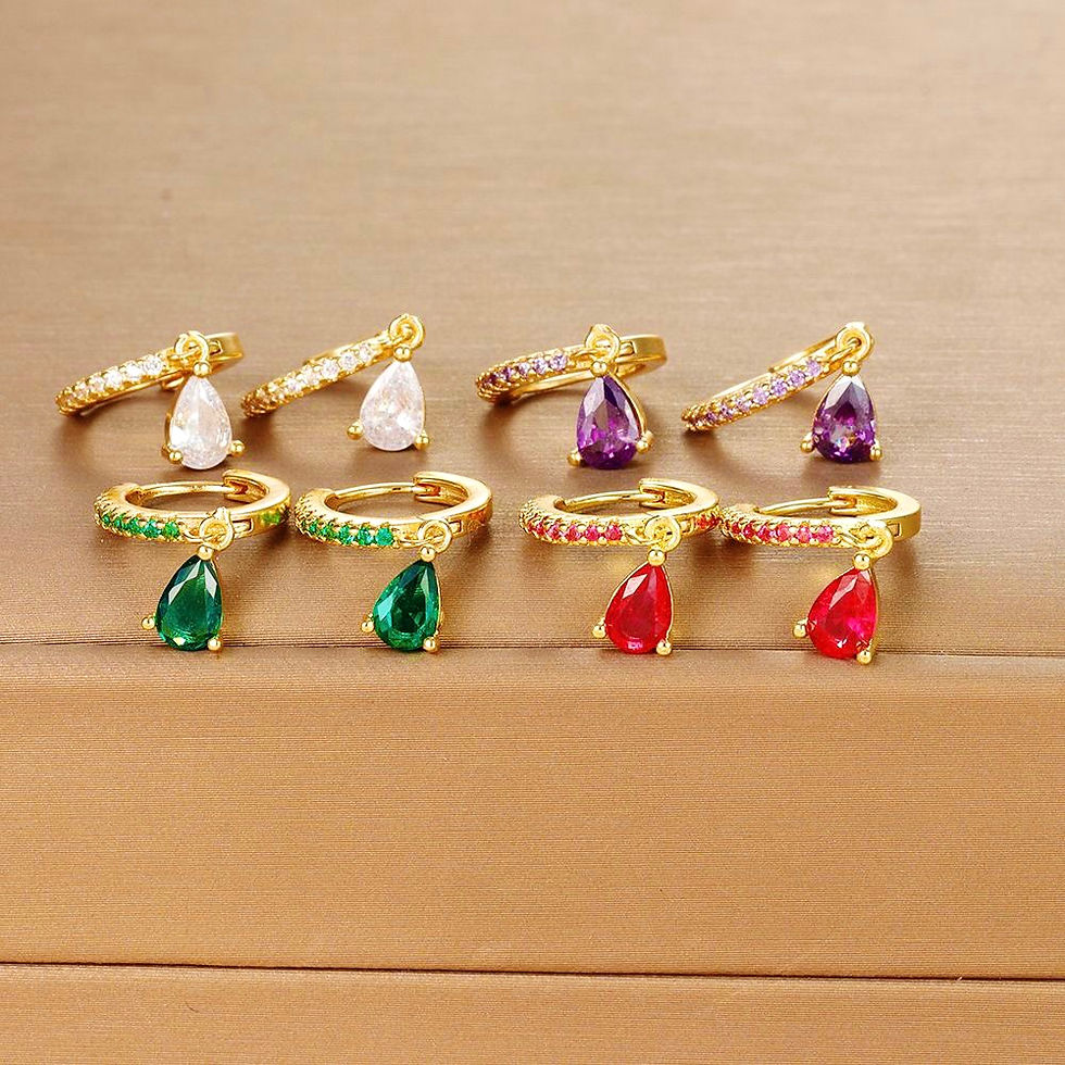 Thumbnail: Huggies Droplets Earrings