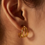 Thumbnail: Triple C Hoop Earring