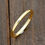 Thumbnail: Minimal gold band ring titanium steel