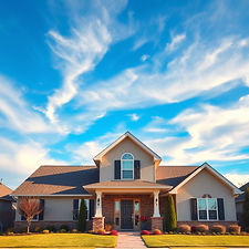 front exterior shot of a home with a bri