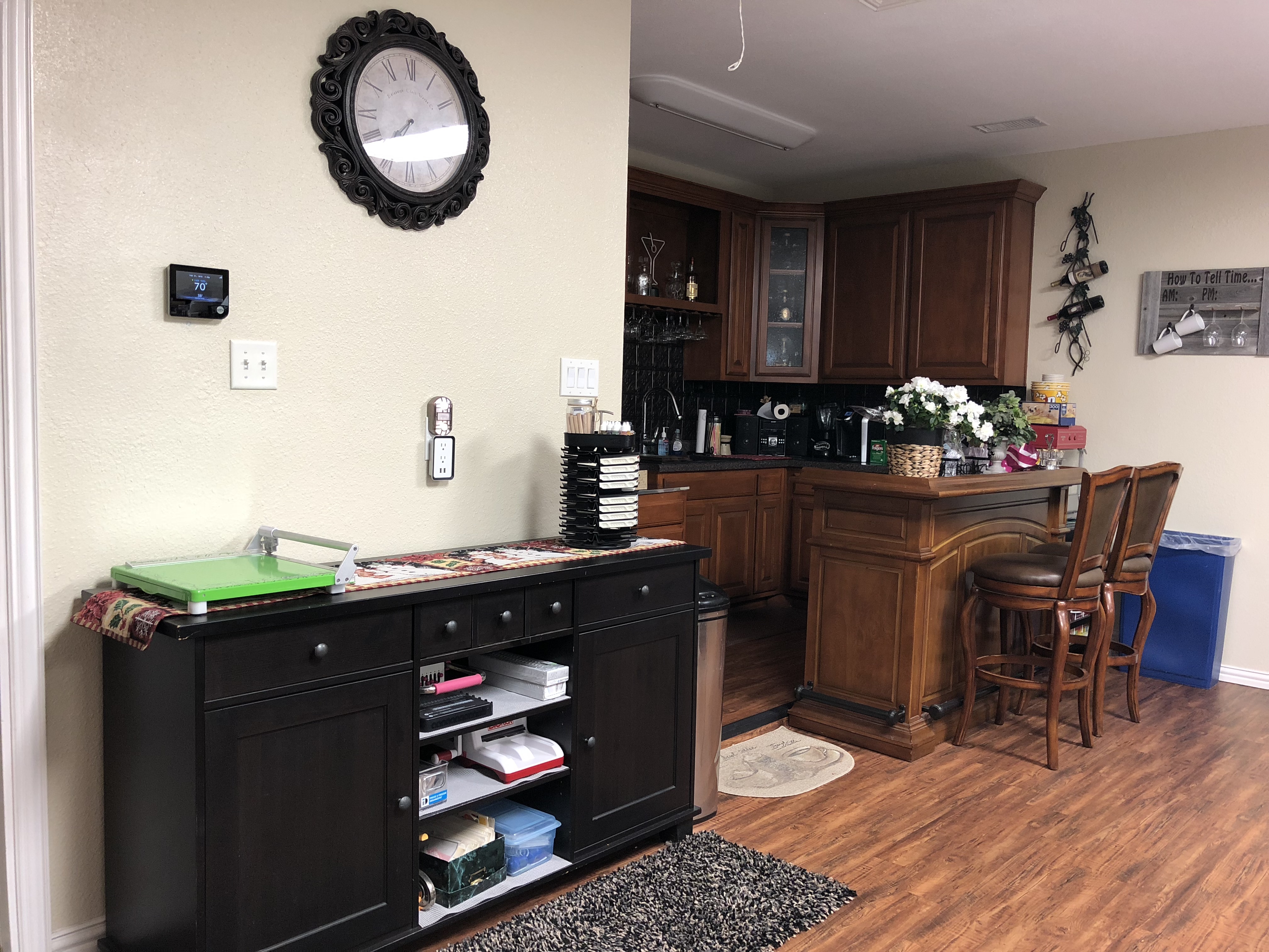 Work Area with Cutter