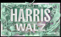 MFGA Harris-Walz Logo 3 of 6 (seapunk)