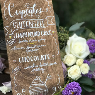 Gluten free options for dessert at a wedding venue near Tucson, Arizona