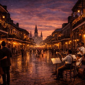 Old New Orleans: The Days of Gas Lamps and Jazz