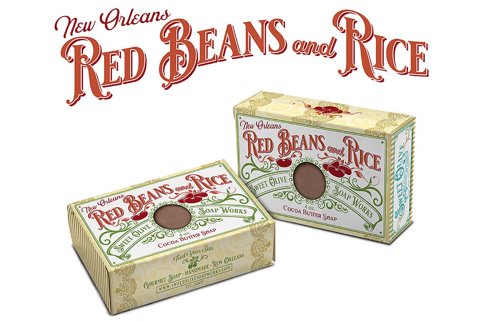 Thumbnail: New Orleans Red Beans & Rice Cocoa Butter Soap
