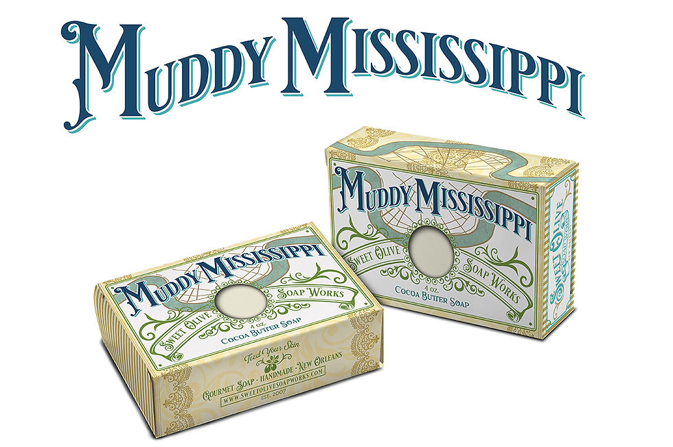 Thumbnail: Muddy Mississippi Cocoa Butter Soap