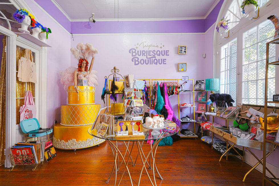 Trixie's Burlesque Boutique Logo Wall Decal.jpg