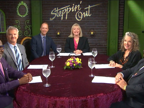 Claus Sadlier Guest Stars on "Steppin' Out" with Peggy Scott Lamborde