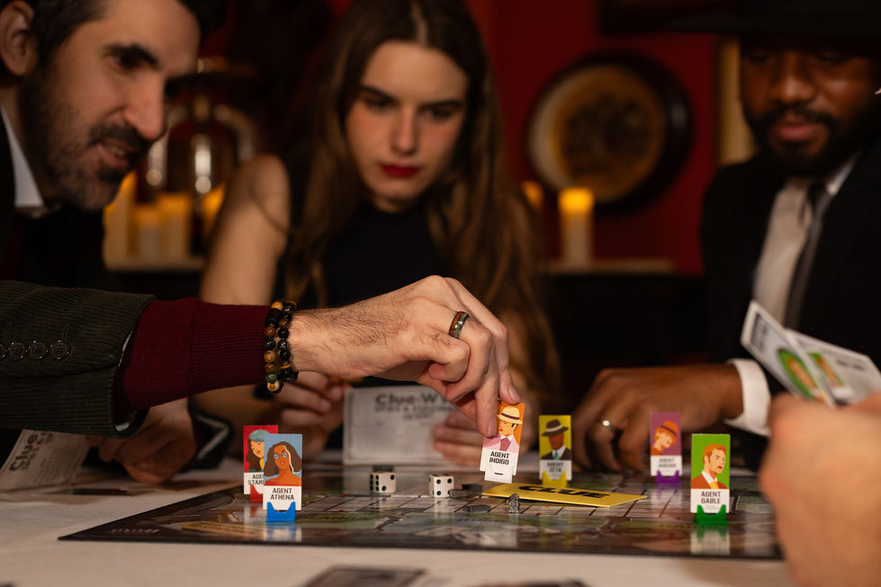 Clue WWII Spies & Espionage Game Photography Playing the Game.jpg