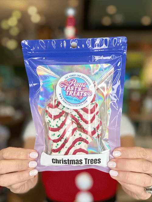 Pam's Tasty Treats Freeze-Dried Sold at Fleurty Girl.gif