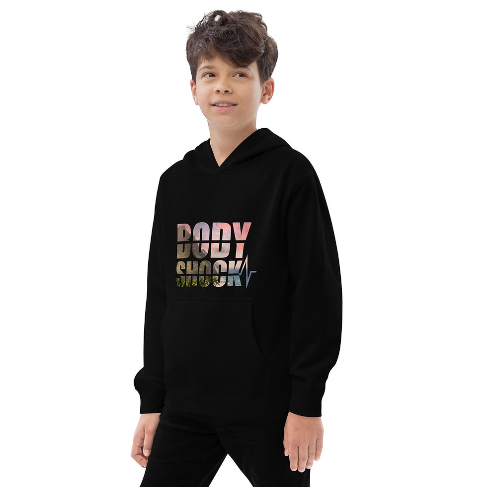 Thumbnail: Kids Fleece Tropical BodyShock Hoodie