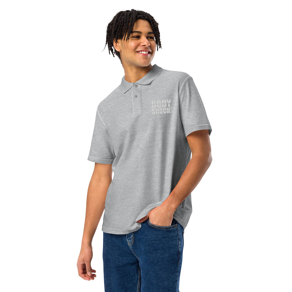 Thumbnail: Unisex Pique BodyShock Polo Shirt