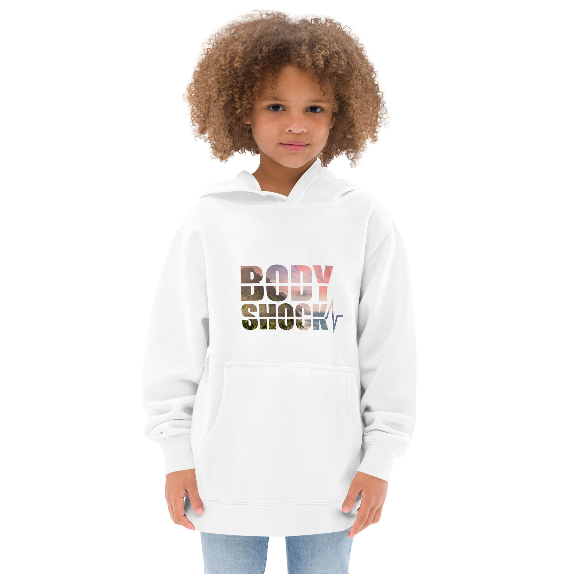 Kids Fleece Hawaiian BodyShock Hoodie