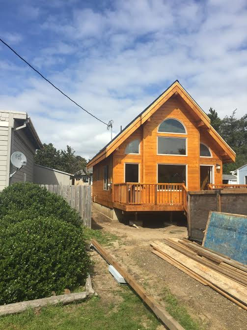 Completed Beach Cabin