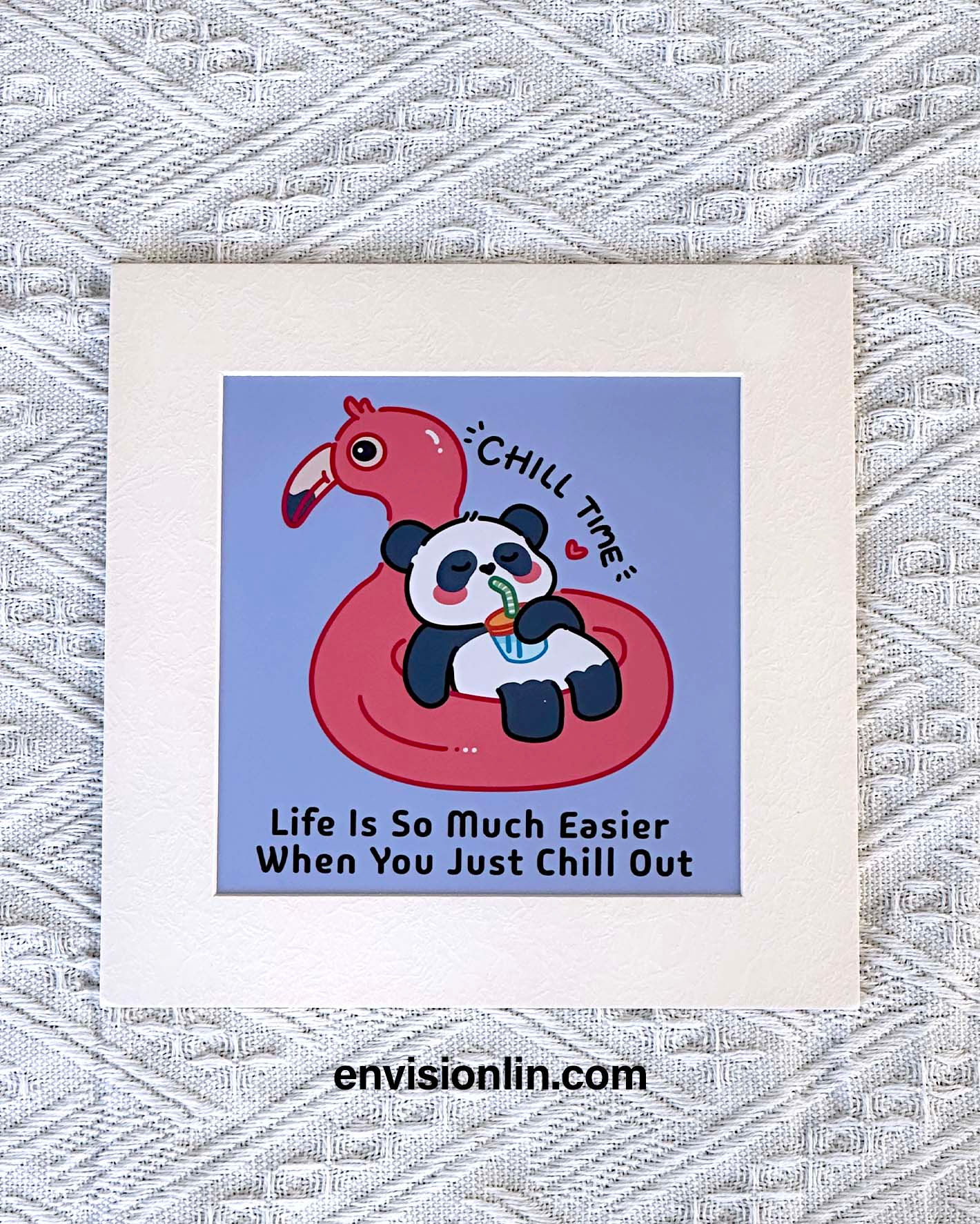 Chill Time Illustration Art Print