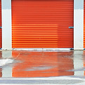 Oranje Garage Voorzijde