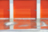 Storage unit doors